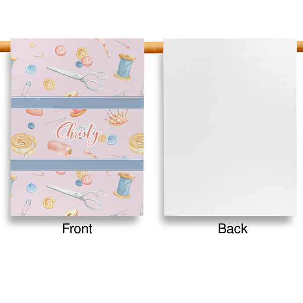 Sewing Time House Flags - Single Sided - APPROVAL