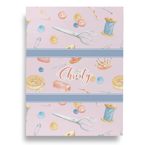 Sewing Time House Flags - Single Sided - FRONT