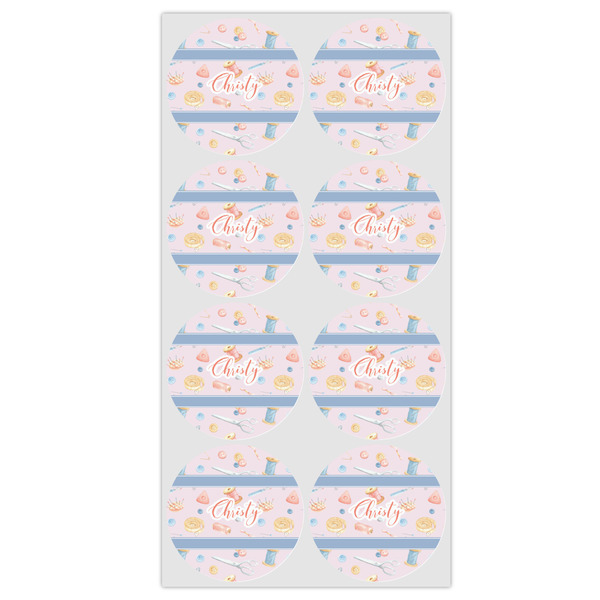 Sewing Time Icing Circle - Medium - Set of 8