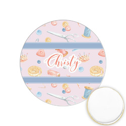 Sewing Time Printed Cookie Topper - 1.25" (Personalized)