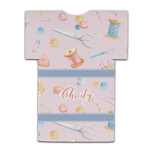 Sewing Time Jersey Bottle Cooler - BACK (flat)