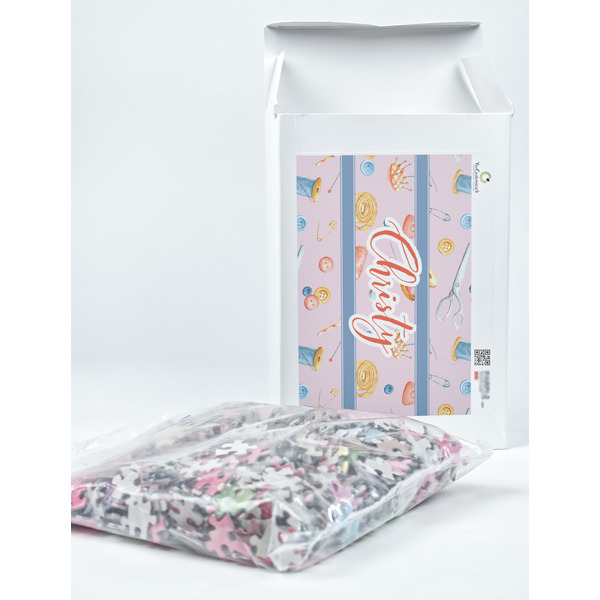 Sewing Time Jigsaw Puzzle 1014 Piece - Box