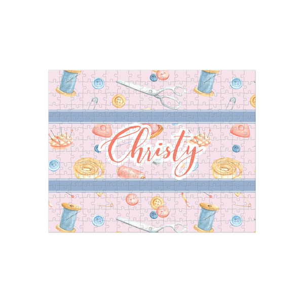 Custom Sewing Time 252 pc Jigsaw Puzzle (Personalized)