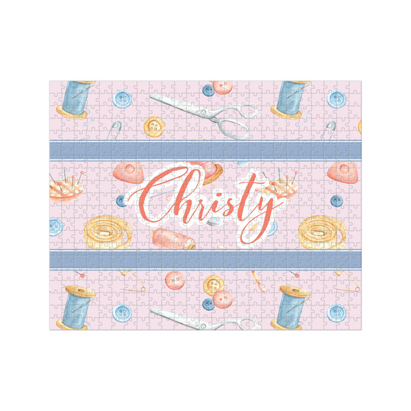 Custom Sewing Time 500 pc Jigsaw Puzzle (Personalized)