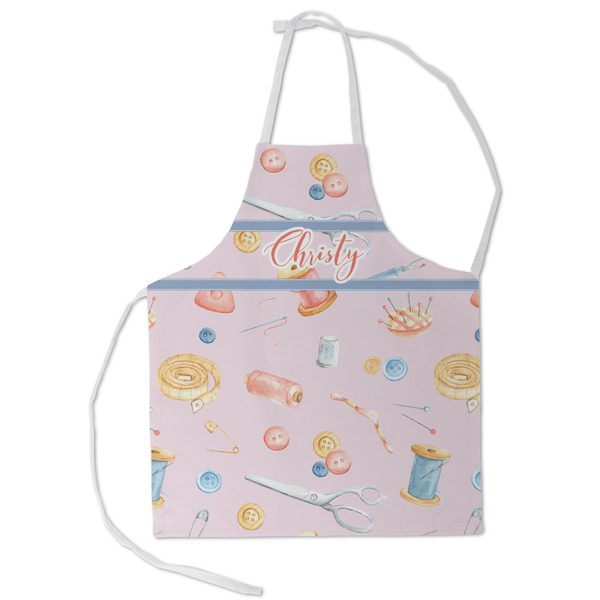 Custom Sewing Time Kid's Apron - Small (Personalized)