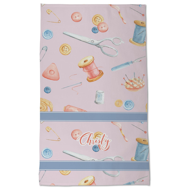 Sewing Time Kitchen Towel - Poly Cotton - Full Front