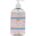 Sewing Time Plastic Soap / Lotion Dispenser (16 oz - Large - White) (Personalized)