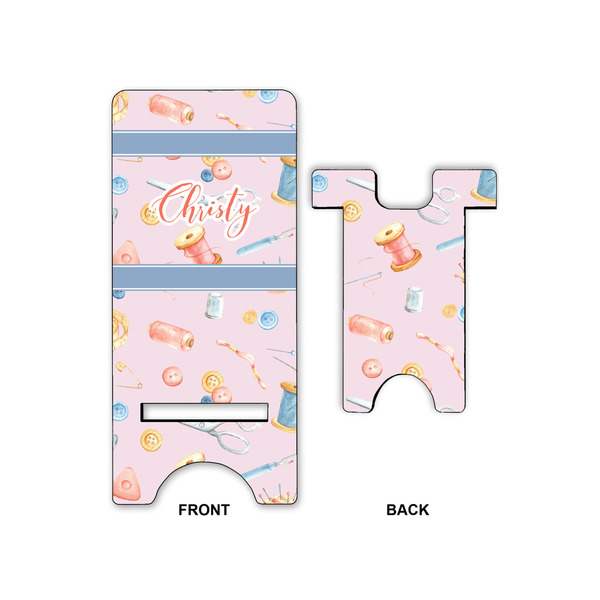 Sewing Time Large Phone Stand - Front & Back