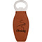 Sewing Time Leather Bar Bottle Opener - Single