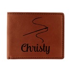 Sewing Time Leatherette Bifold Wallet - Double Sided (Personalized)