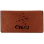 Sewing Time Leatherette Checkbook Holder (Personalized)