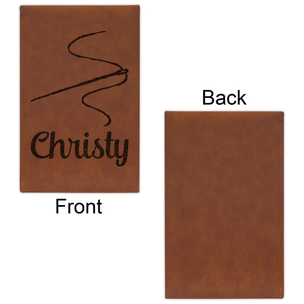 Sewing Time Leatherette Sketchbooks - Small - Single Sided - Front & Back View