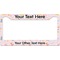 Sewing Time License Plate Frame Wide