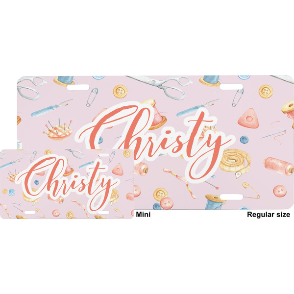 Sewing Time License Plate (Sizes)