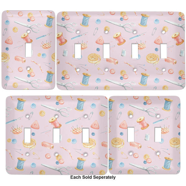 Sewing Time Light Switch Covers all sizes
