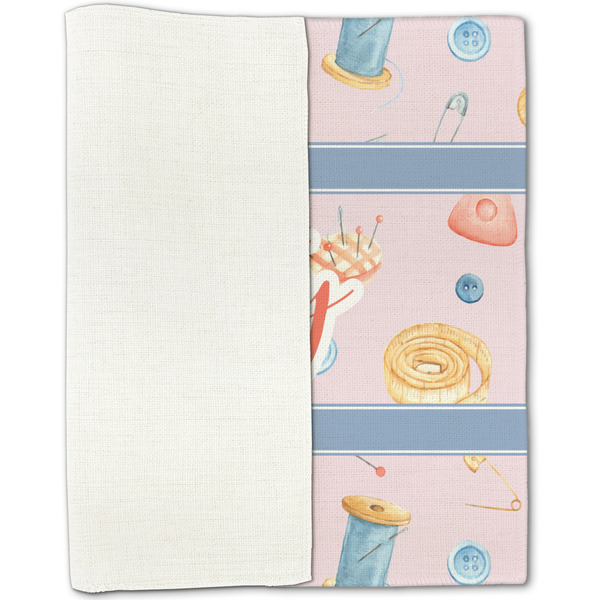 Sewing Time Linen Placemat - Folded Half