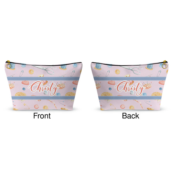 Sewing Time Makeup Bag (Front and Back)