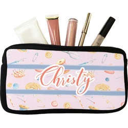 Sewing Time Makeup / Cosmetic Bag (Personalized)