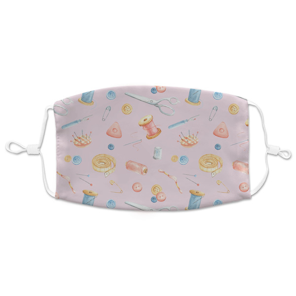 Custom Sewing Time Adult Cloth Face Mask - XLarge