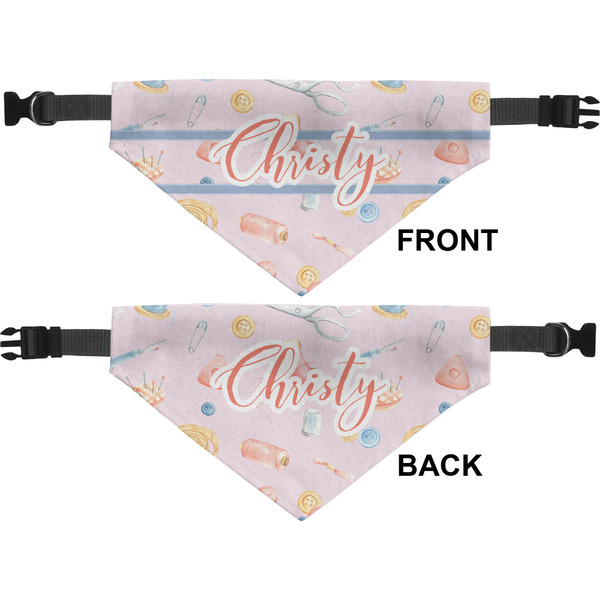 Sewing Time Medium Dog Bandana Approval