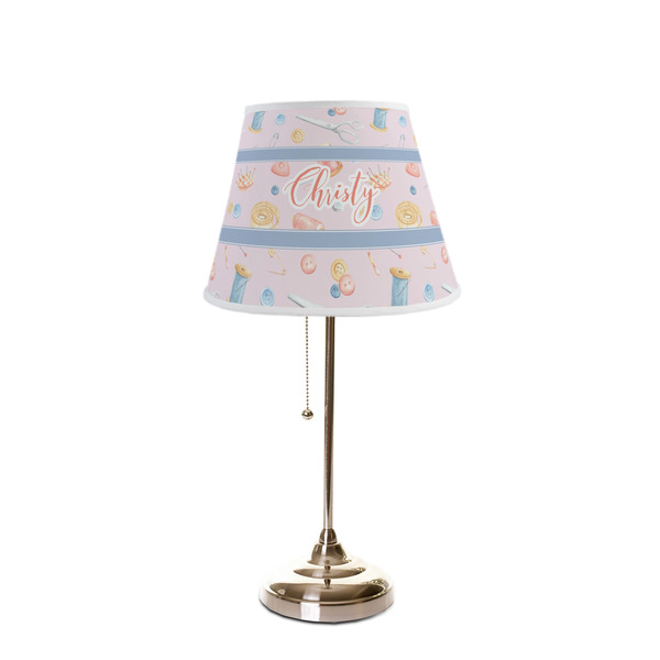 Sewing Time Poly Film Empire Lampshade - On Stand