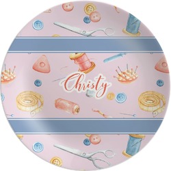 Sewing Time Melamine Plate (Personalized)