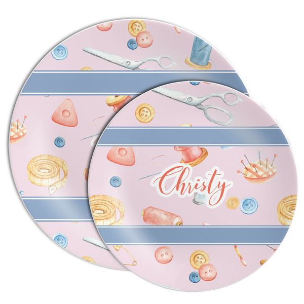 Sewing Time Melamine Plates - PARENT/MAIN