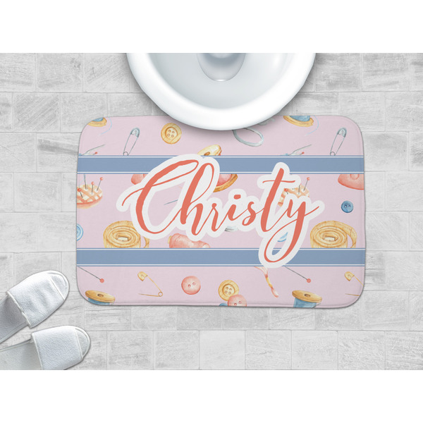 Sewing Time Memory Foam Bath Mat - LIFESTYLE 34x21