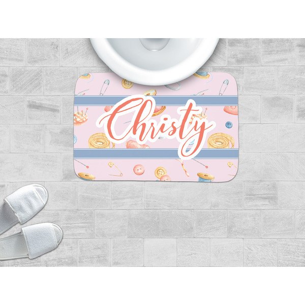 Sewing Time Memory Foam Bath Mat - LIFESTYLE