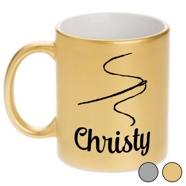 Sewing Time Metallic Mugs