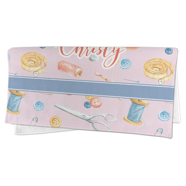 Sewing Time Microfiber Dish Rag - FOLDED (half)