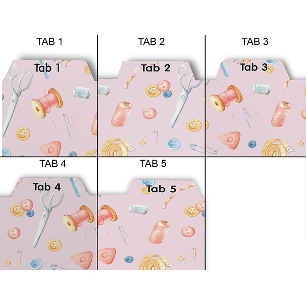 Sewing Time Page Dividers - Set of 5 - Approval