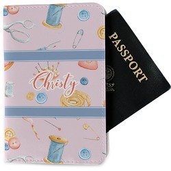 Sewing Time Passport Holder - Fabric (Personalized)