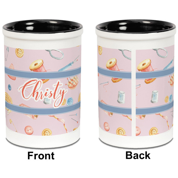 Sewing Time Pencil Holder - Black - approval