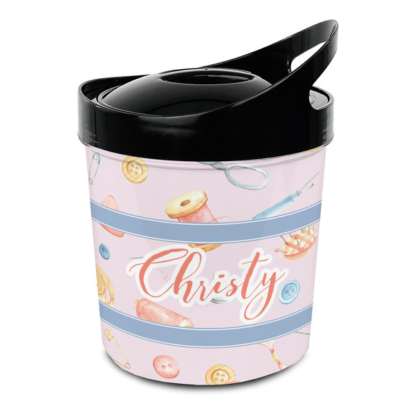 Custom Sewing Time Plastic Ice Bucket (Personalized)