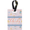 Sewing Time Plastic Luggage Tag - Rectangular w/ Name or Text