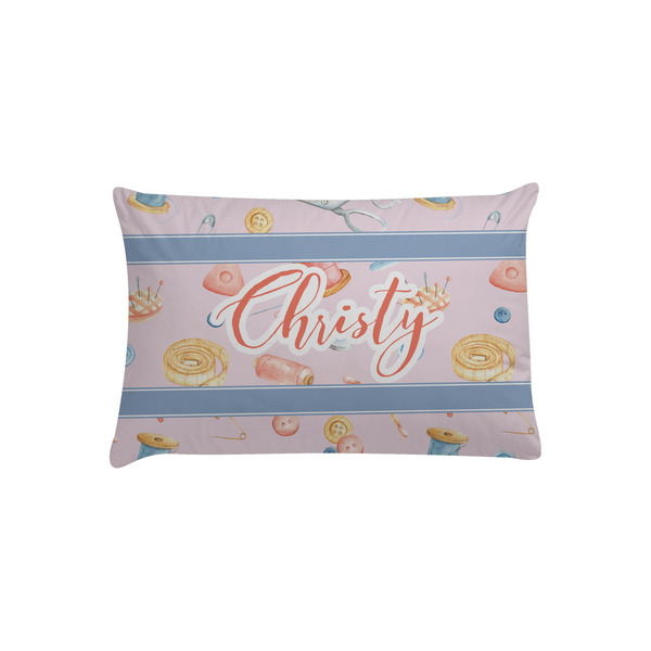 Custom Sewing Time Pillow Case - Toddler (Personalized)