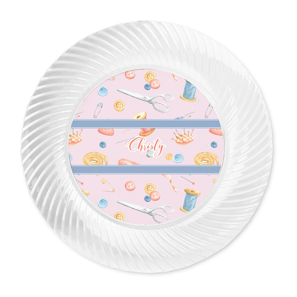 Sewing Time Plastic Party Dinner Plates - Approval