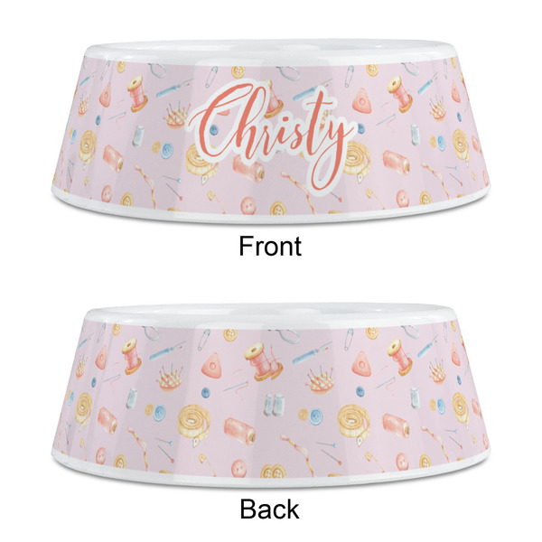 Sewing Time Plastic Pet Bowls - Medium - APPROVAL