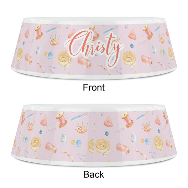 Sewing Time Plastic Pet Bowls - Small - APPROVAL