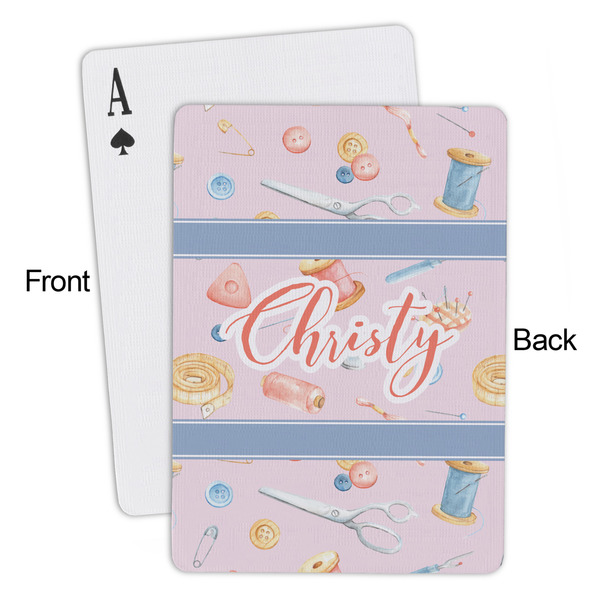 Sewing Time Playing Cards - Approval