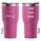 Sewing Time RTIC Tumbler - Magenta - Double Sided - Front & Back