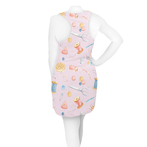 Sewing Time Racerback Dress - On Model - Back