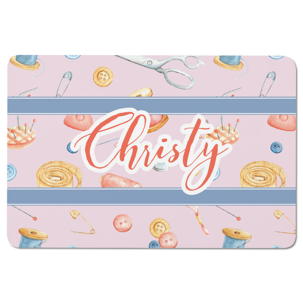 Sewing Time Rectangular Fridge Magnet - FRONT