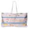 Sewing Time Large Tote Bag with Rope Handles (Personalized)