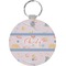 Sewing Time Round Keychain (Personalized)