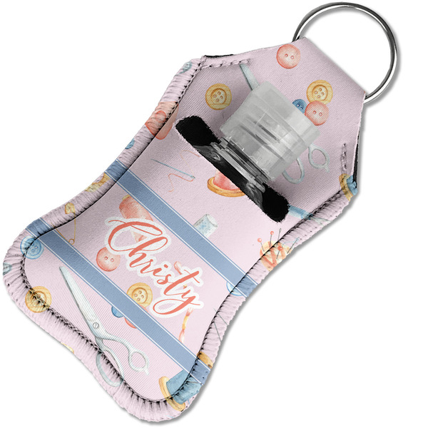 Sewing Time Sanitizer Holder Keychain - Small in Case
