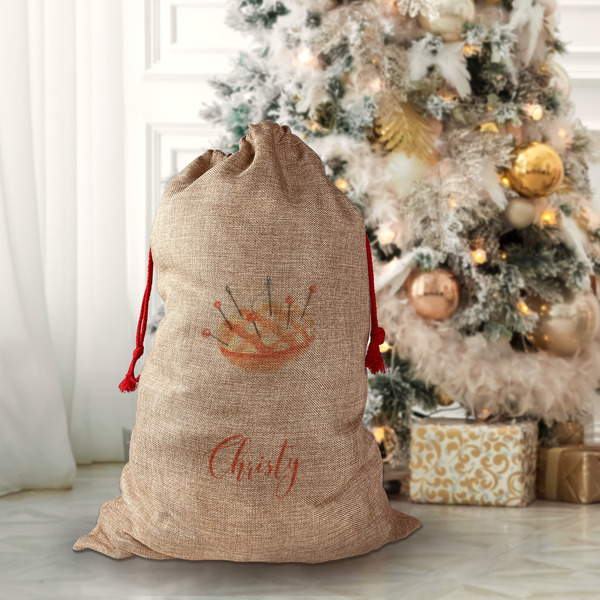Sewing Time Santa Bag - Lifestyle