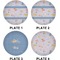 Sewing Time Set of Lunch / Dinner Plates (Approval)