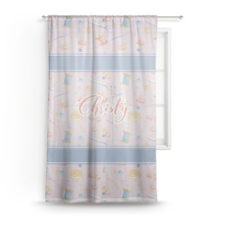 Sewing Time Sheer Curtain (Personalized)